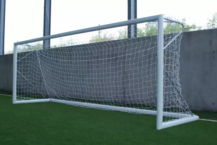 Transportable aluminium 8-a-side football goal - 6m x 2.1m