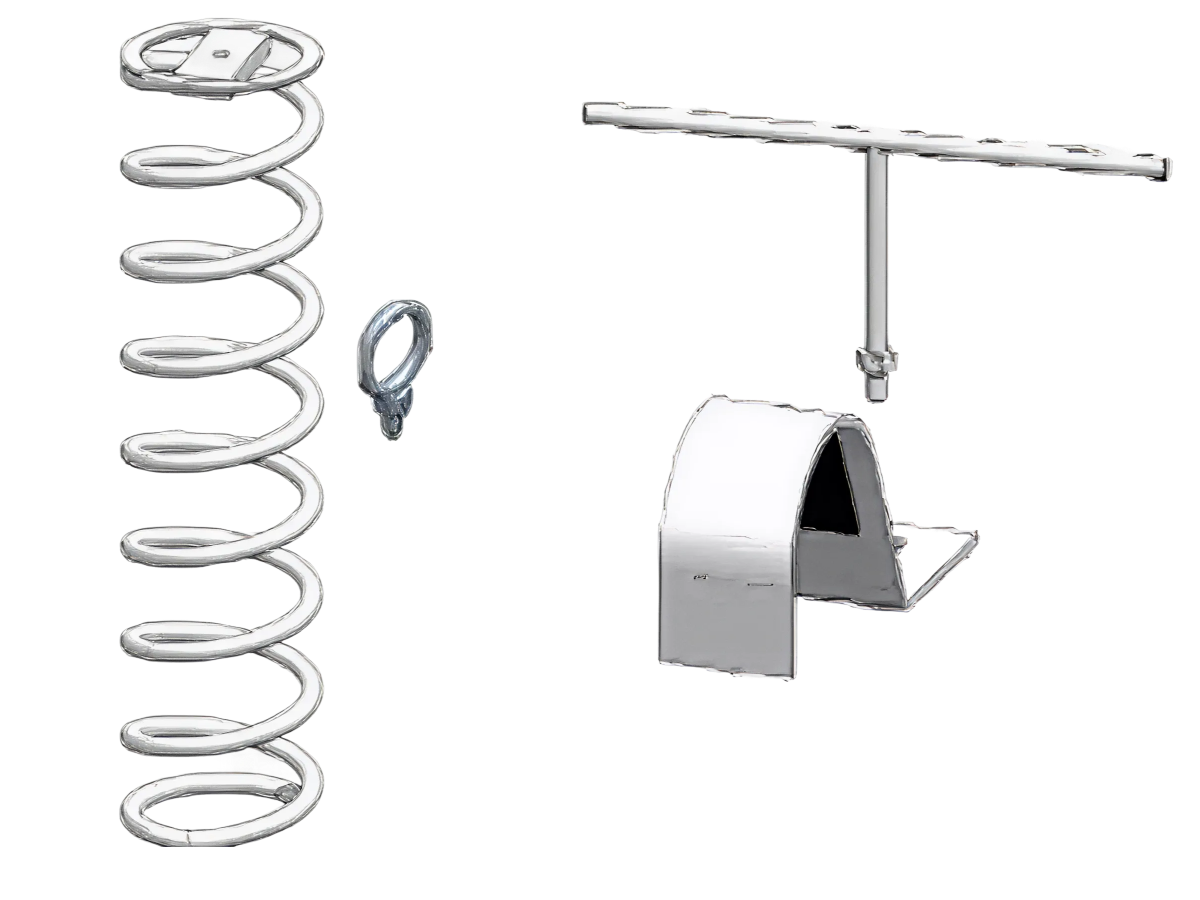 Spiral Steel Ground Anchor for Portable Football Goals