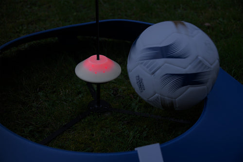 Light sensor for foot golf targets