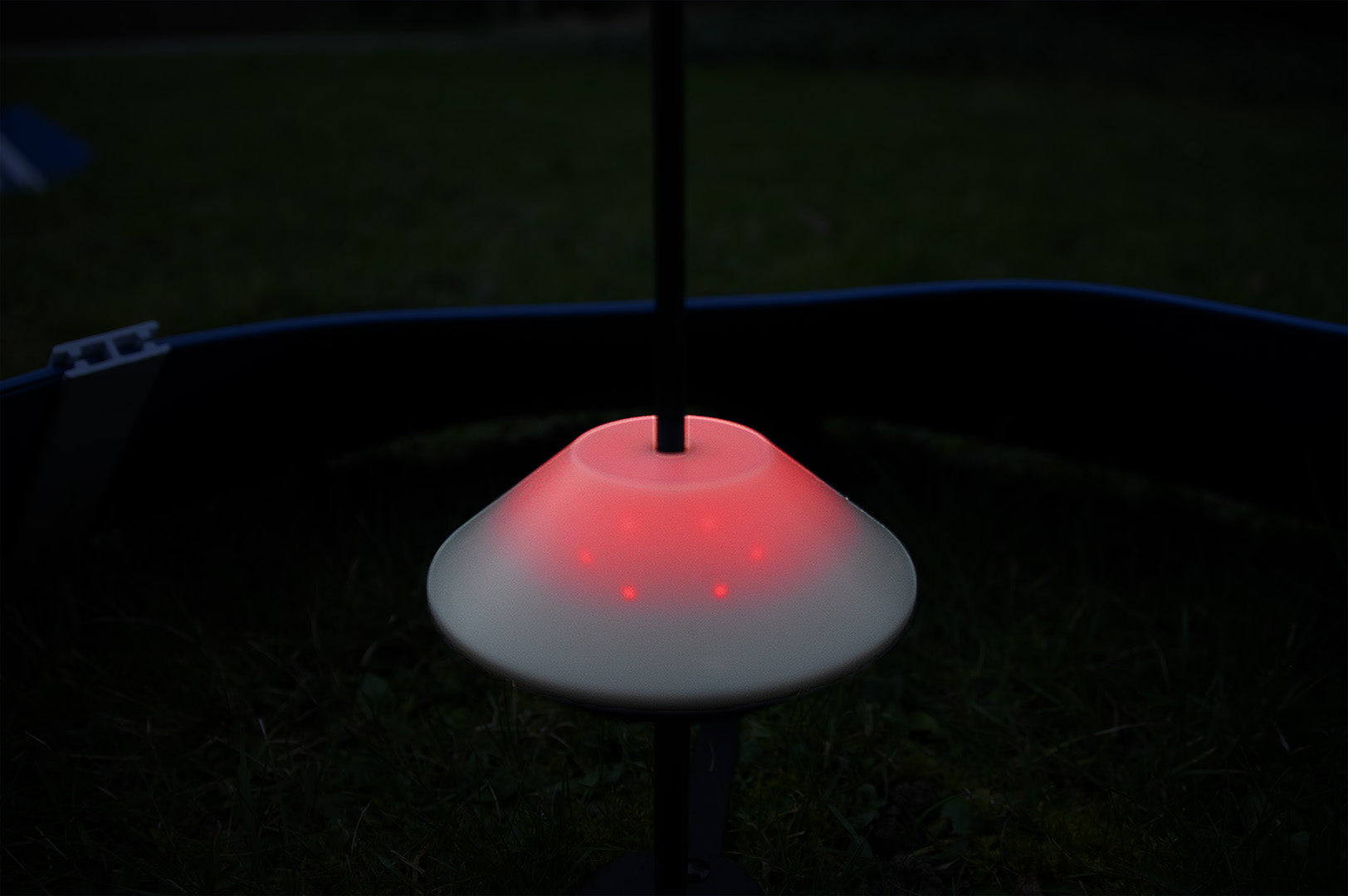 Light sensor for foot golf targets