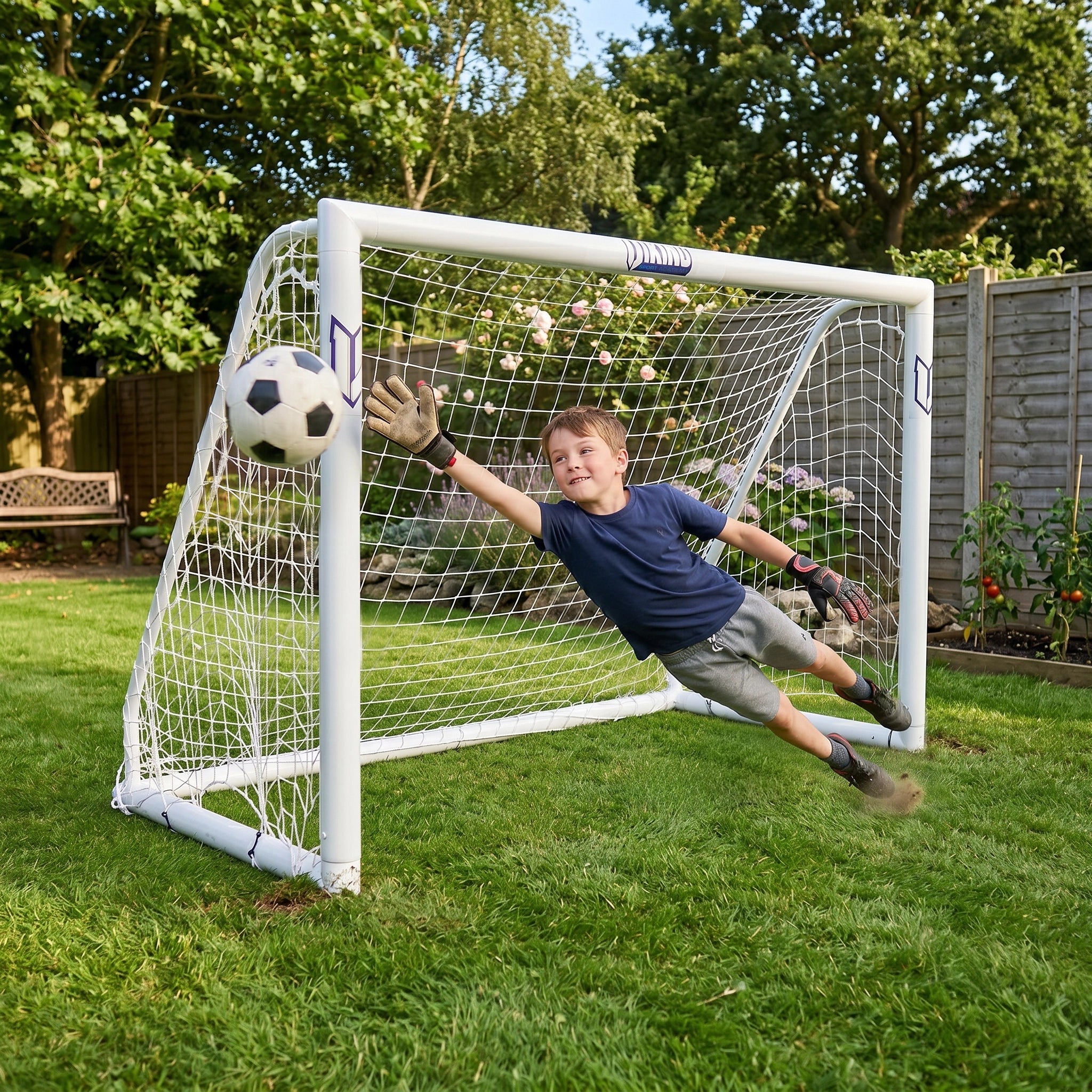 Professional Garden Football Goal – 1.8m x 1.2m
