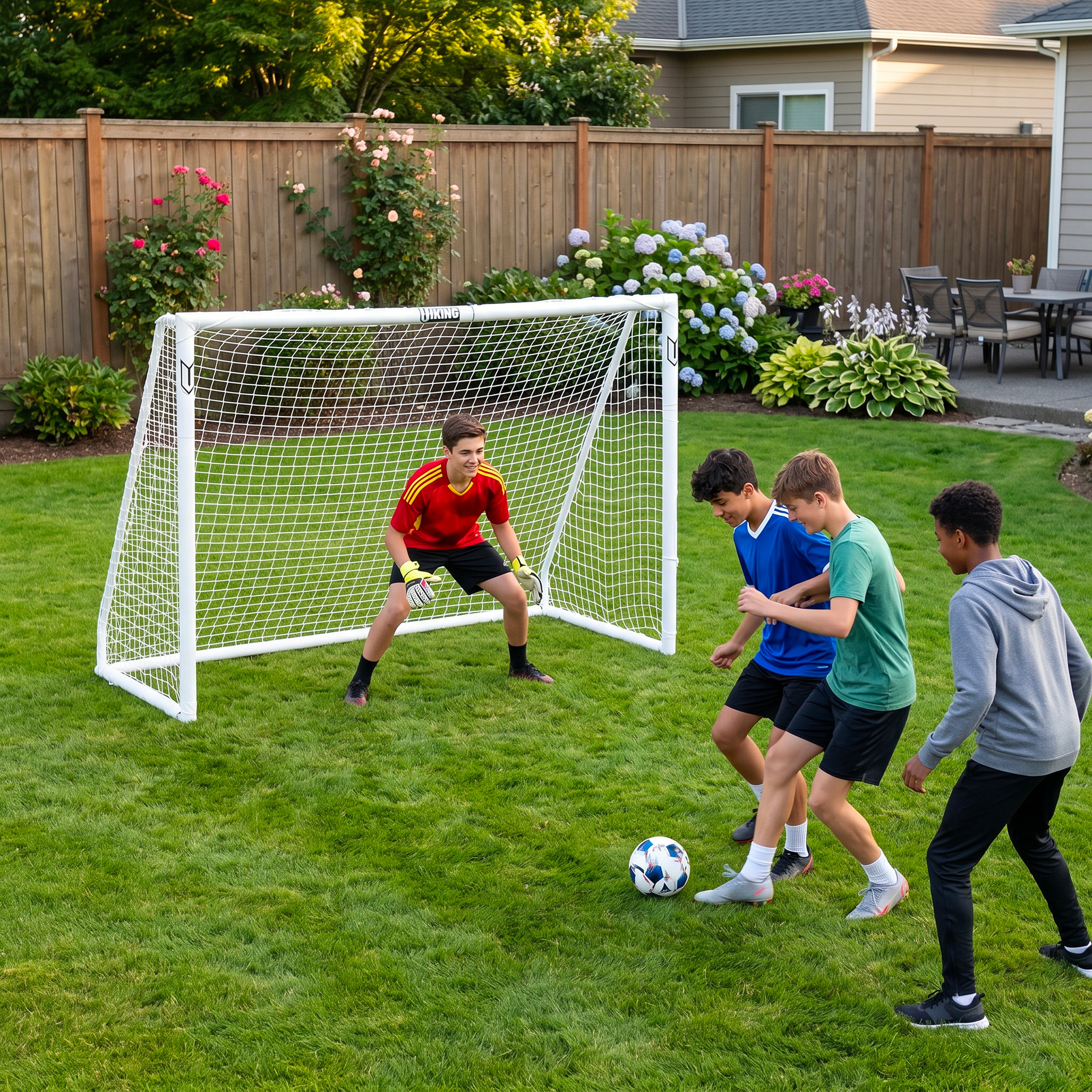 Professional Garden Football Goal – 1.8m x 1.2m