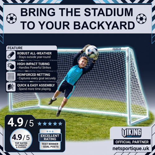 Netsportique garden goal - 3,6m x 1,8m