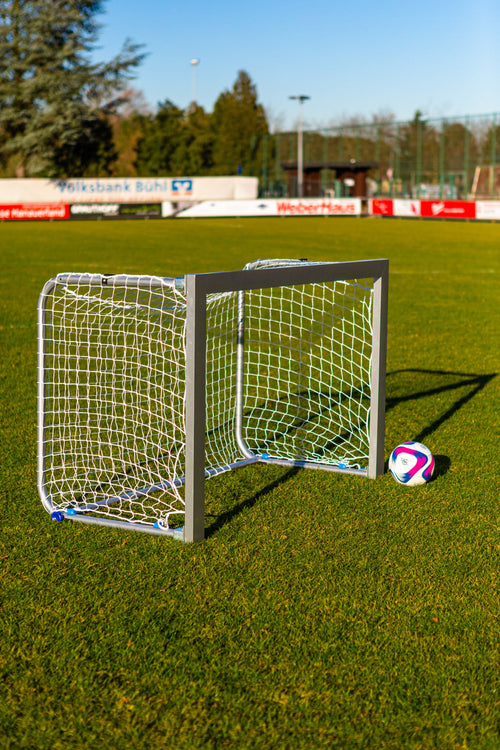 Mini-Fußballtor aus Aluminium, 1,5 m x 1 m