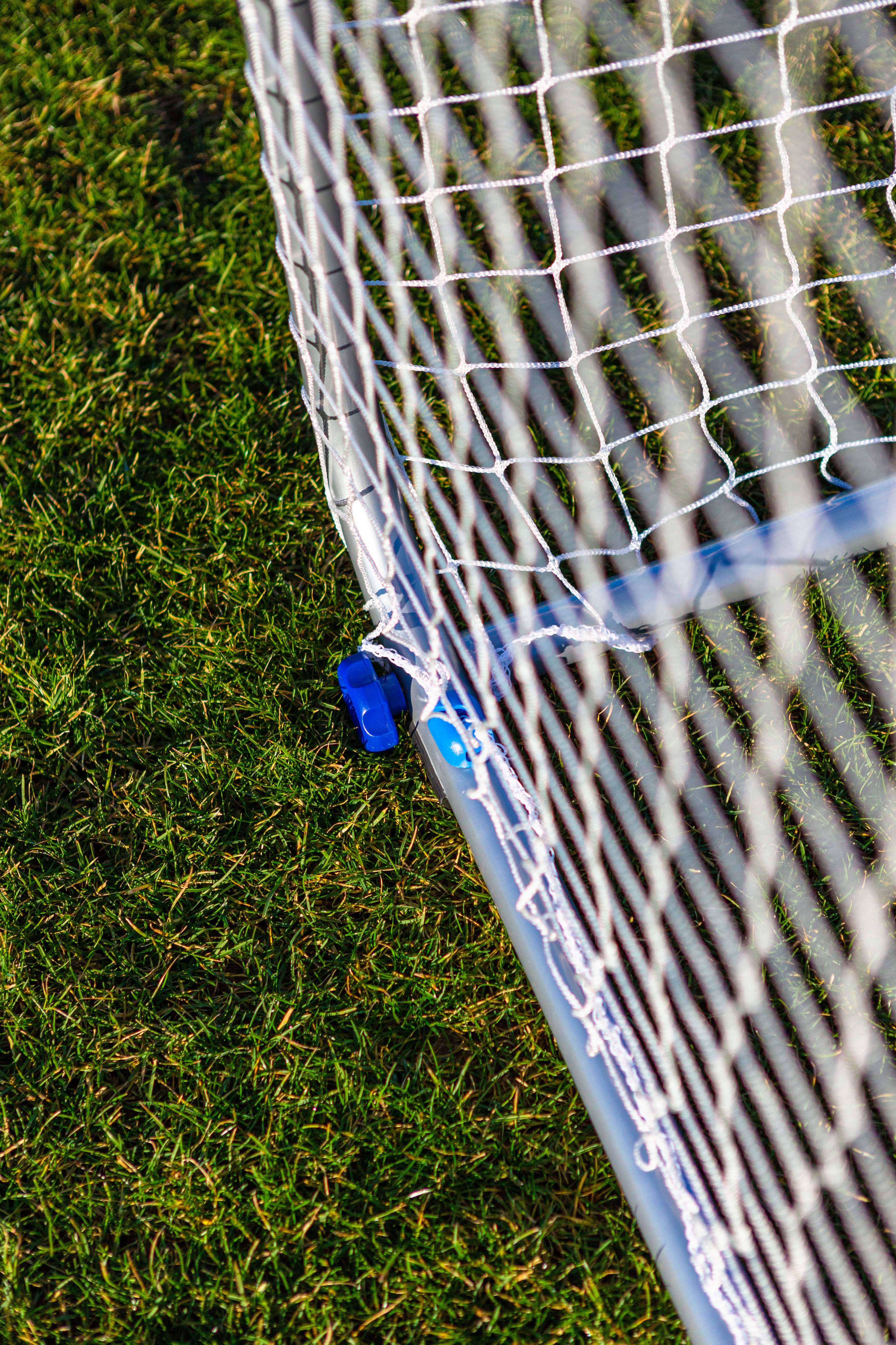 Mini aluminium football goal - 1.5m x 1m