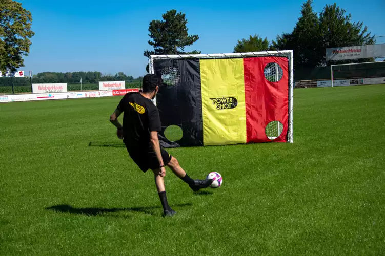 Stadium Football Goal with Shooting wall - 3m x 2m