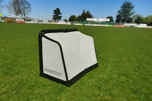 Weißes, klappbares Fußballtor 1,5 m x 1 m