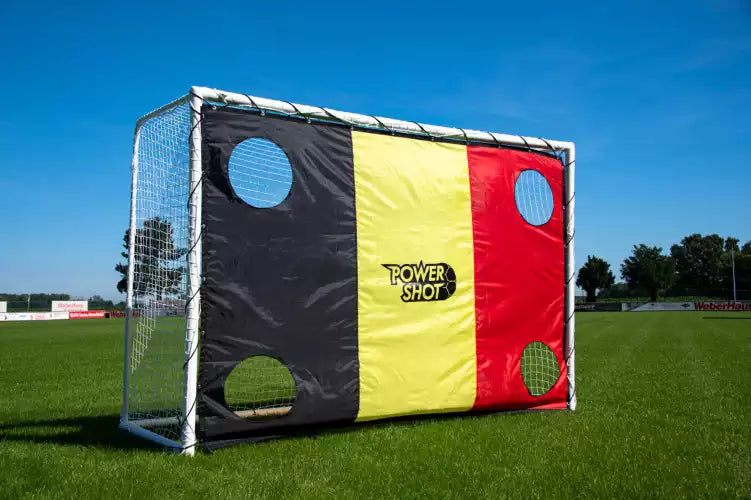 Stadium Football Goal with Shooting wall - 3m x 2m