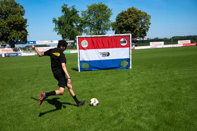 Stadium Football Goal with Shooting wall - 3m x 2m