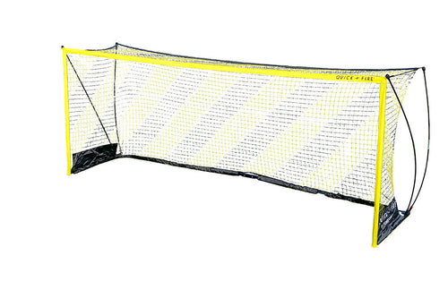 QuickFire Goal Self-weighted goal - 7.3m x 2.4m with rebound net conversion