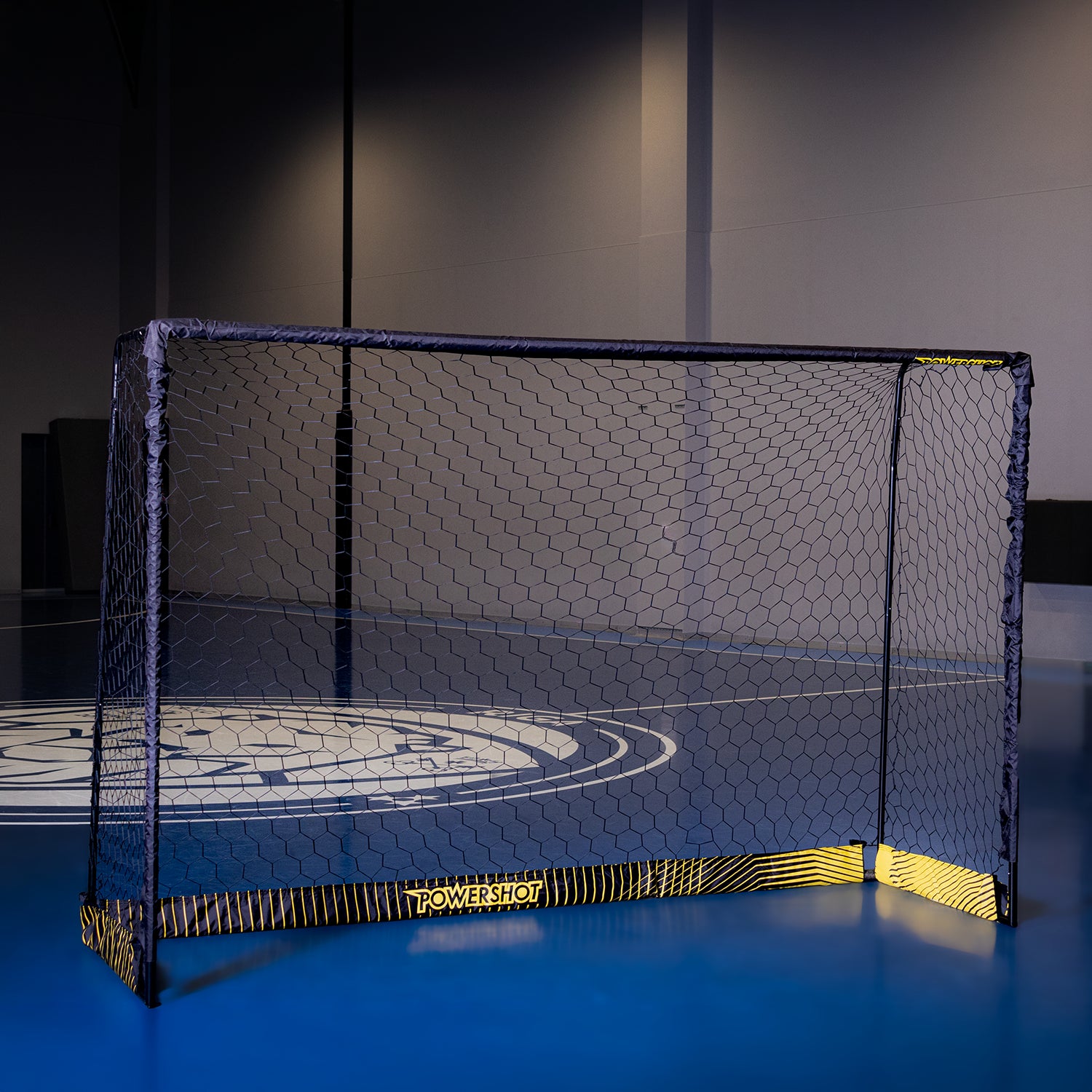 Fußballtor aus schwarzem Stahl – 3 x 2 m