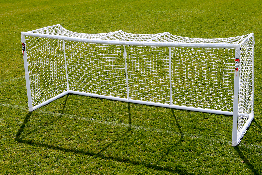 Modulares Fußballtor aus PVC, 4 m x 1,5 m und 3 m x 1,5 m