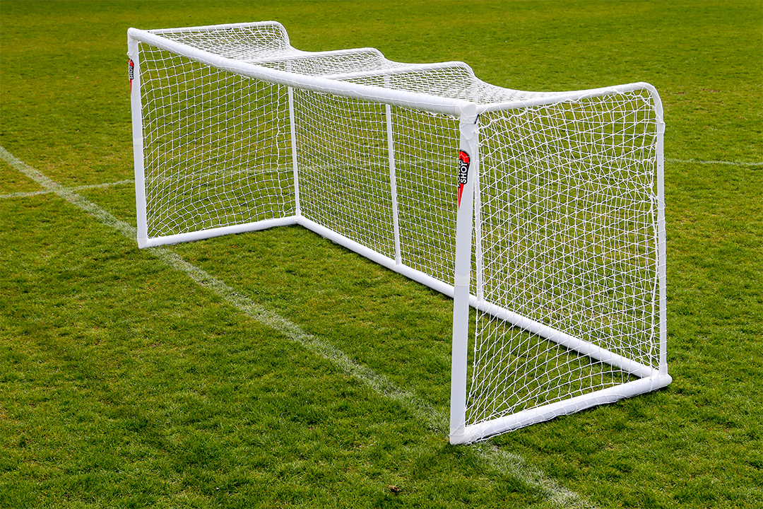 Modulares Fußballtor aus PVC, 4 m x 1,5 m und 3 m x 1,5 m