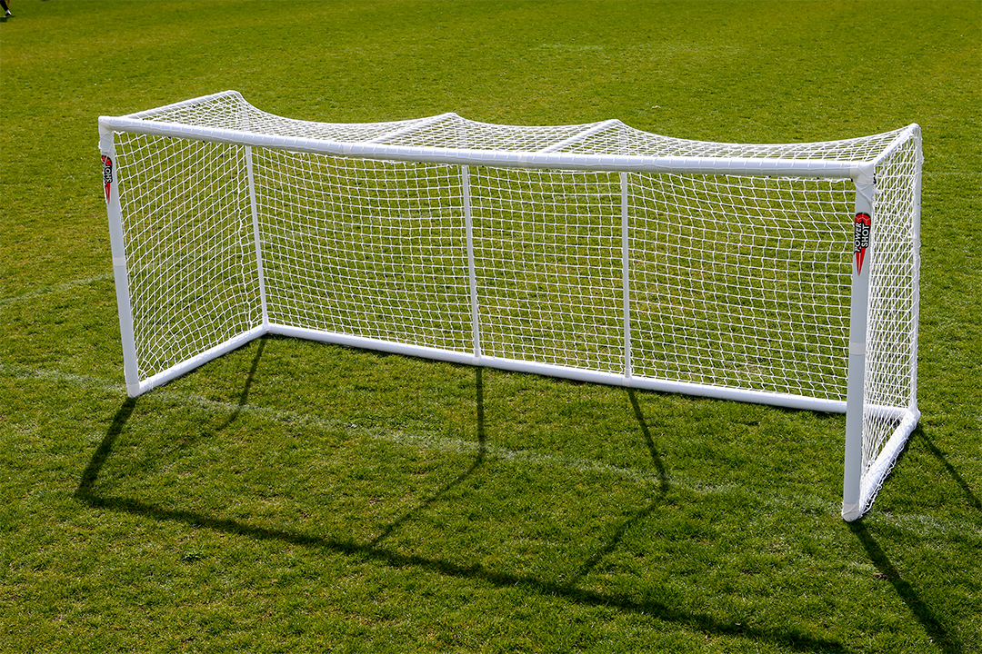 Modulares Fußballtor aus PVC, 4 m x 1,5 m und 3 m x 1,5 m