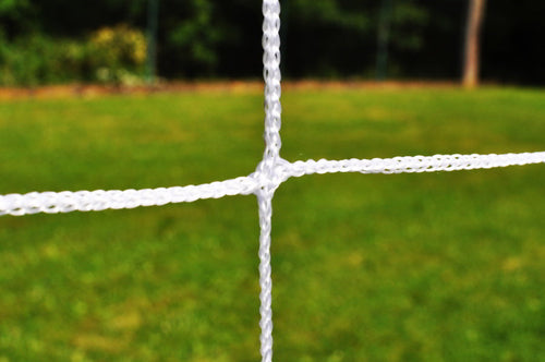 Football net white - 2mm - 3m x 2m x 0.5m x 1.2m