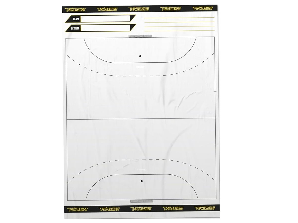 Handball tactical sheet roll full court