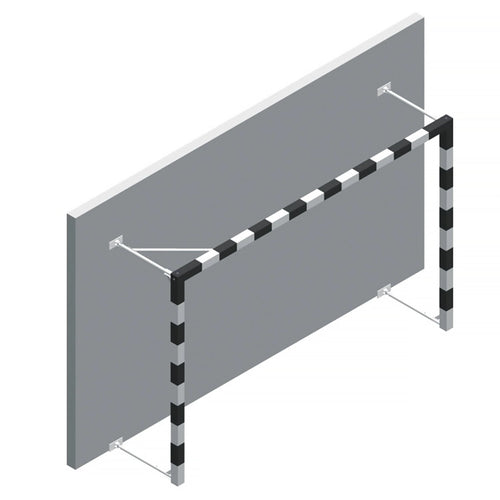 Aluminium folding handball goal - 3m x 2m