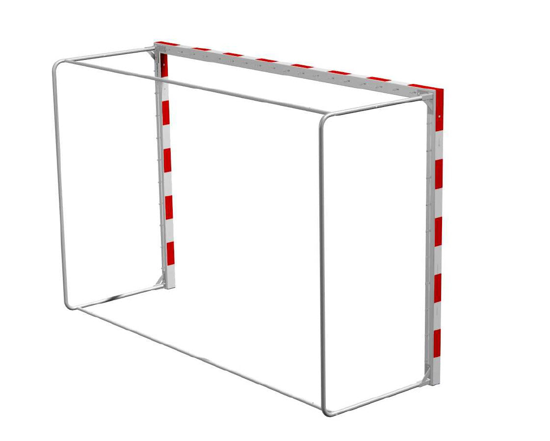 Aluminium handball goal transportable and foldable - 3m x 2m