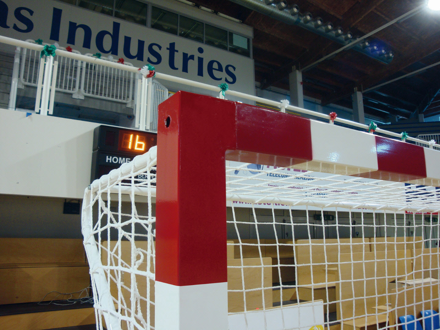 Handball and beach handball net - 4mm - 3m x 2m x 0.8m x 1m