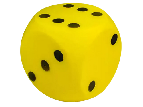 Giant foam dice