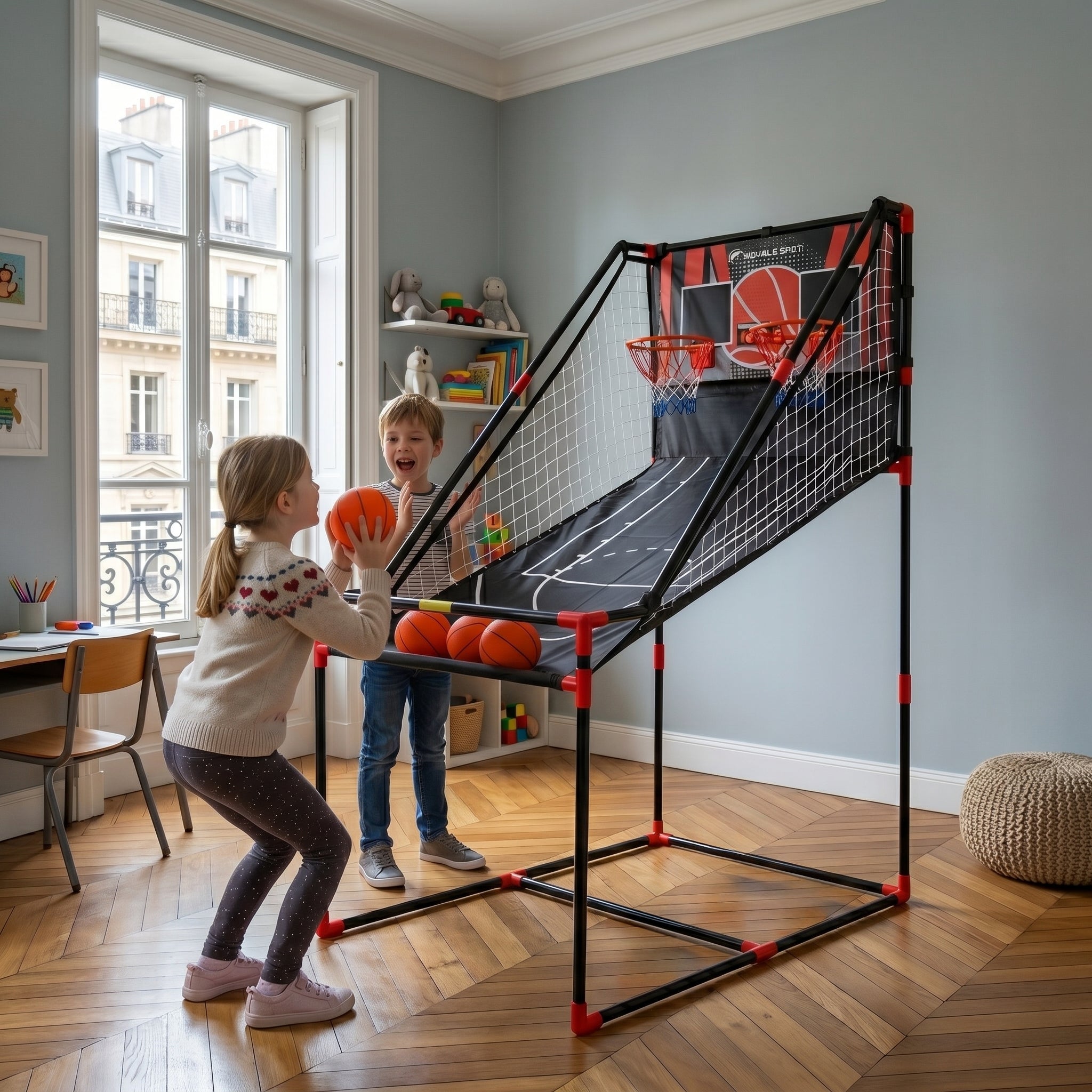 Indoor Basketball Arcade Game for 2 Players