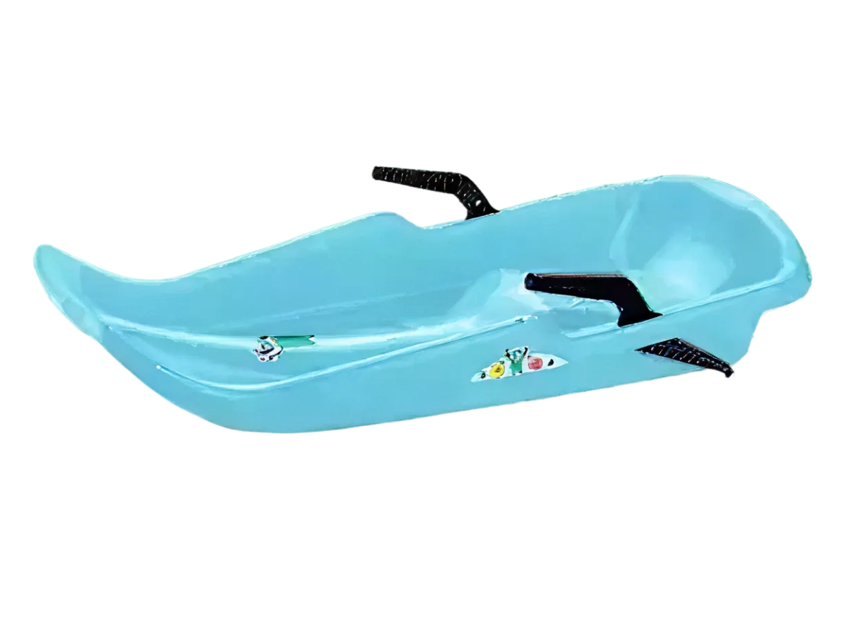 Twister Children's Speed Sled with Hand Brakes and Tow Rope