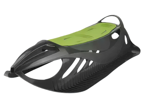 Snow Glider Futuristic Steerable Sled with Steering Wheel