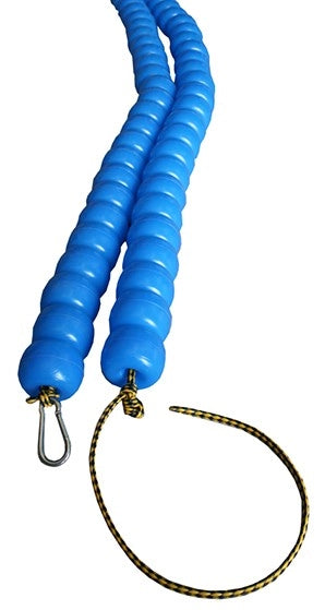 Racing line with rope and carabiner - 50m