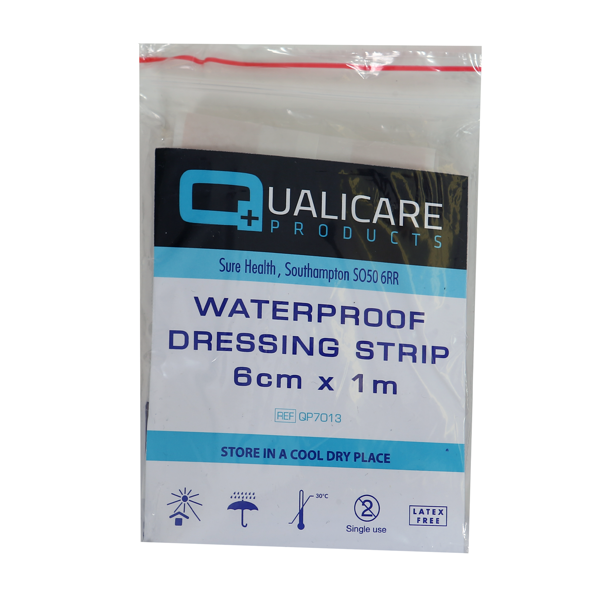 Washproof dressing strip - 6cm x 100cm