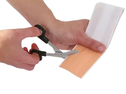 Water-Resistant Cut-to-Size Dressing Strips - 12 Pack