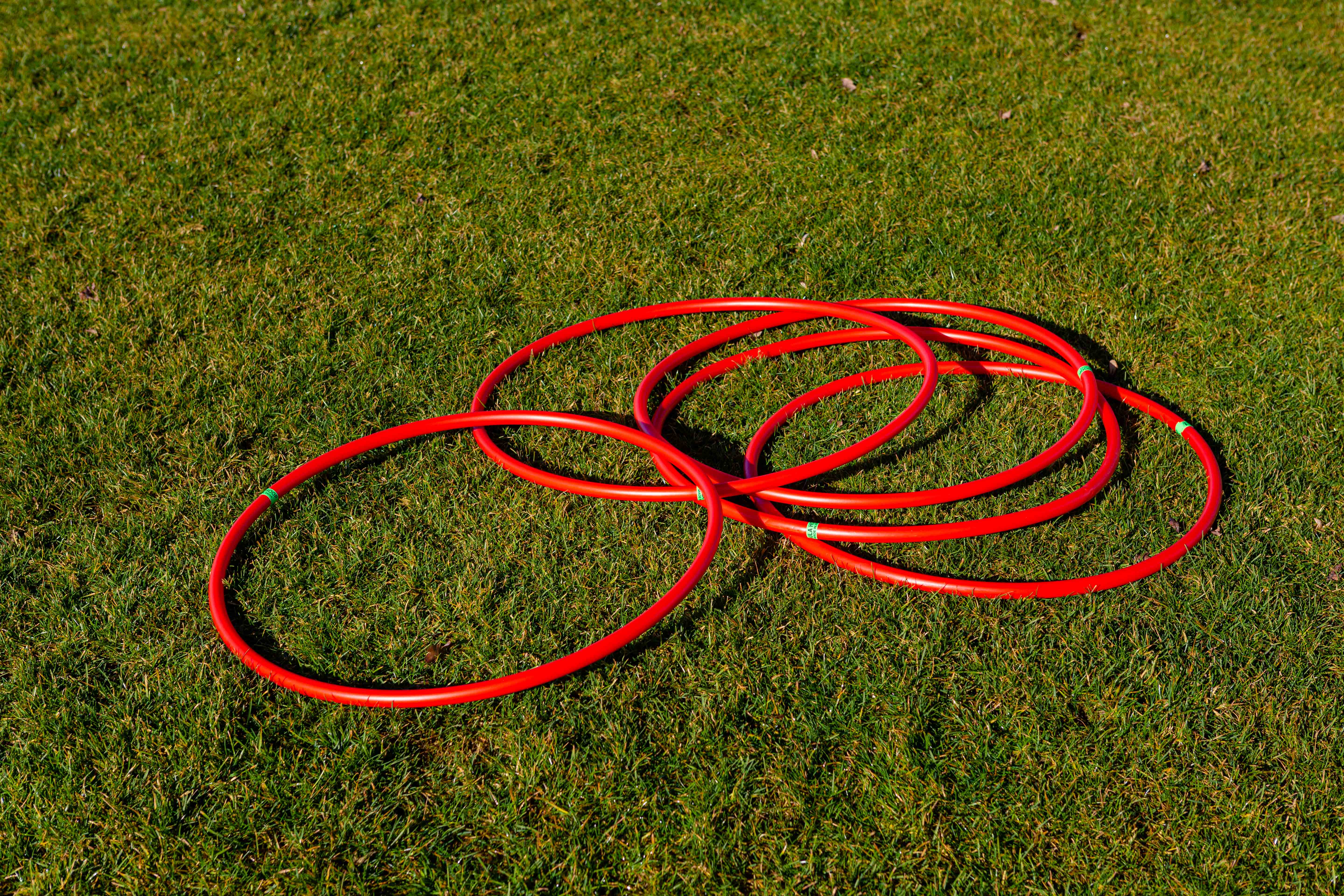 Set mit 5 runden Koordinationsringen, Durchmesser 60 cm