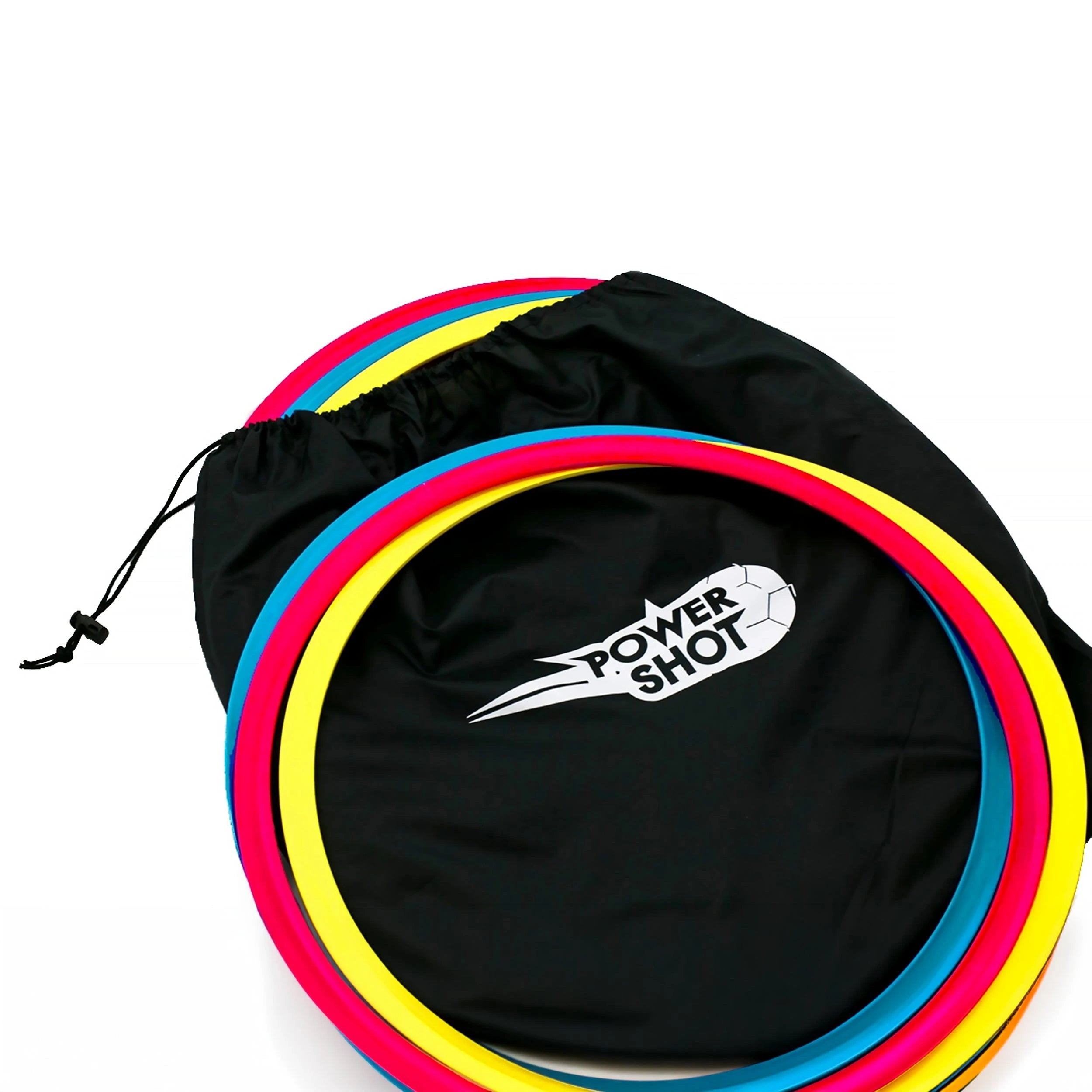 Flat speed agility rings - set of 12 in a bag Powershot