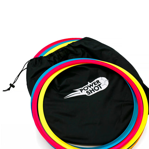 Flat speed agility rings - set of 12 in a bag Powershot