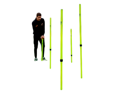 Slalomstange teleskopisch - 1 Stück - 91 bis 172 cm