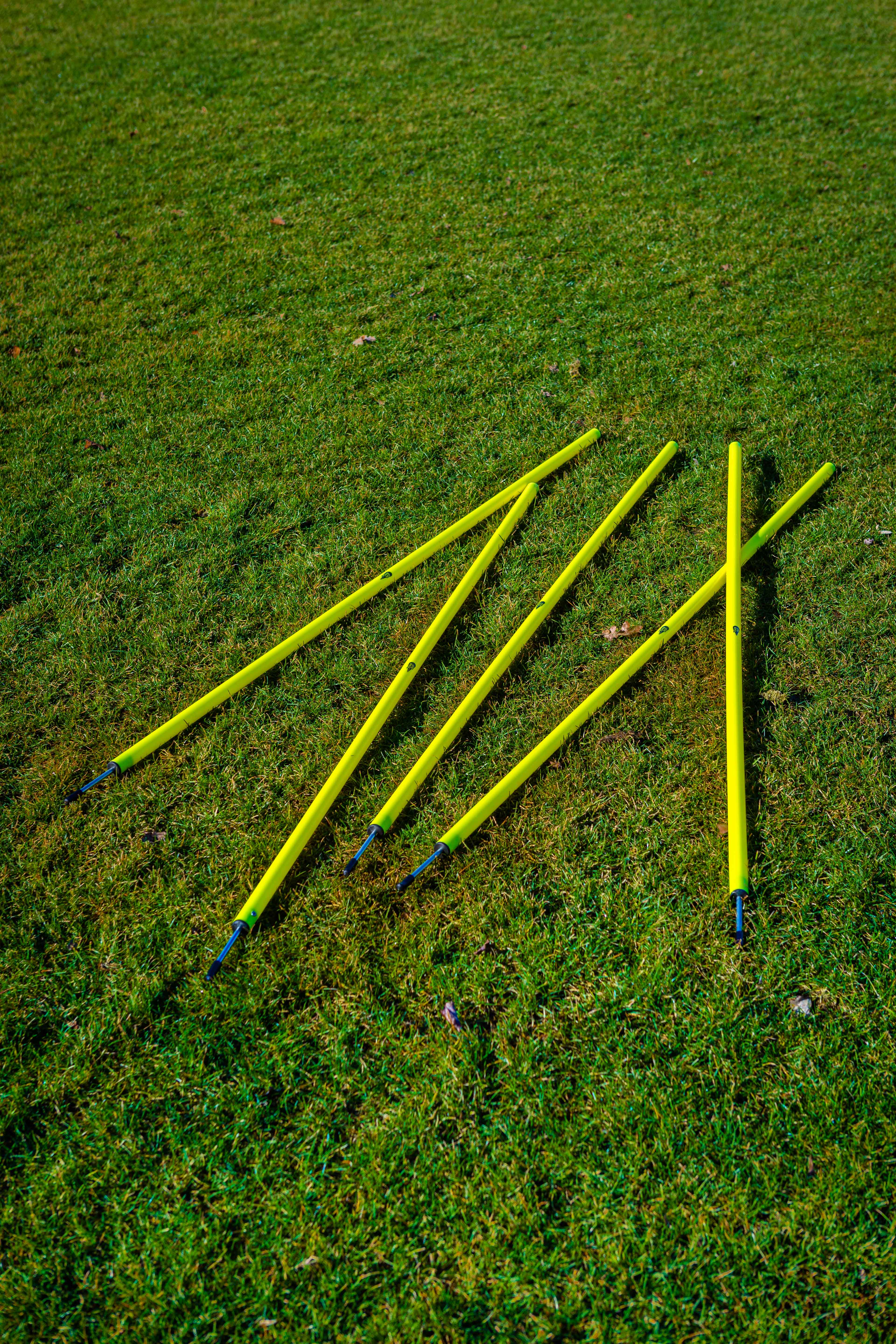 Set of 5 slalom poles