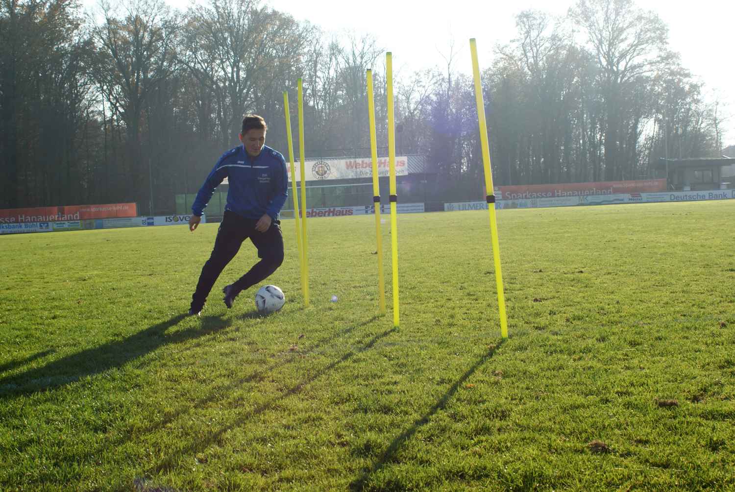 Set of 5 slalom poles