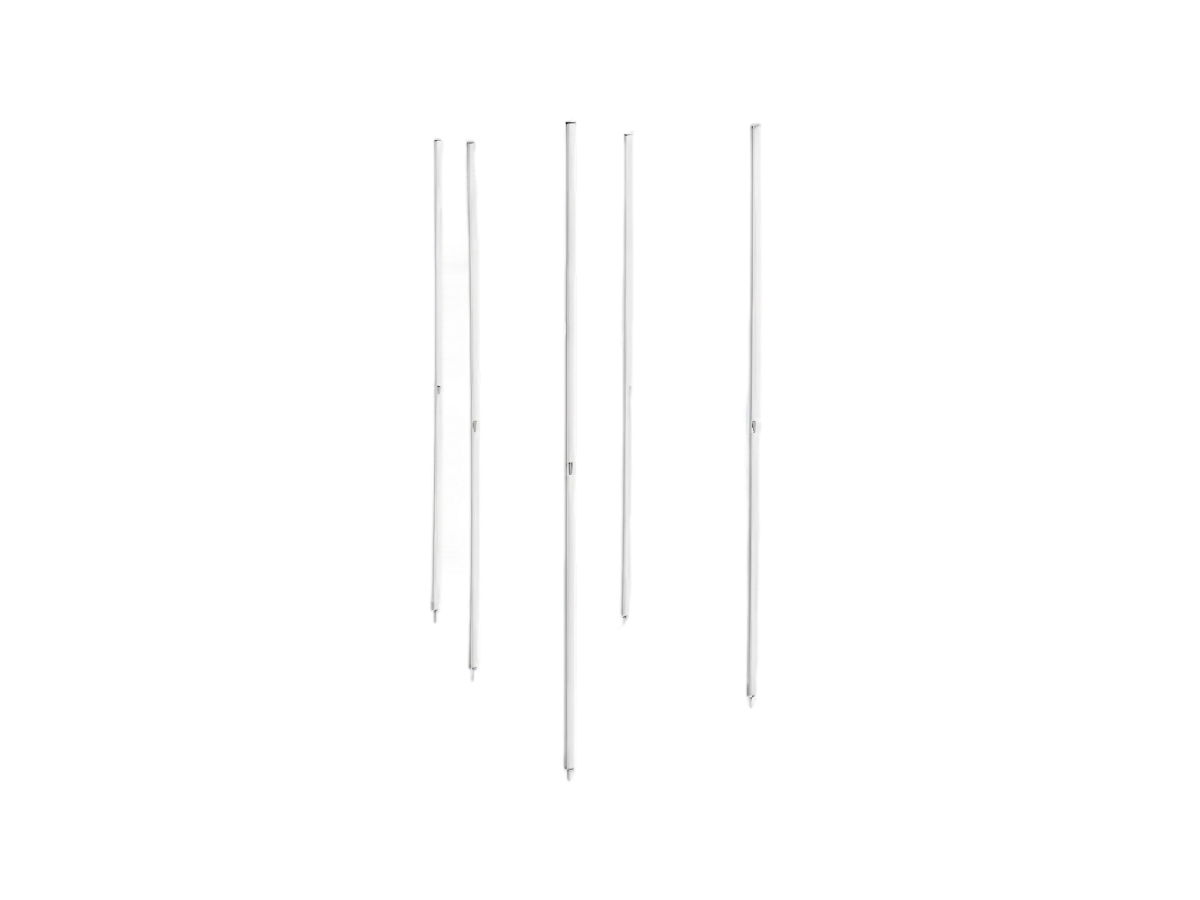 Set of 5 slalom poles