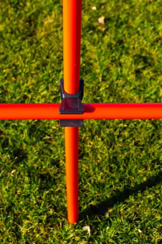 Outdoor training kit - 9 Training Poles with Clips and Carry Bag