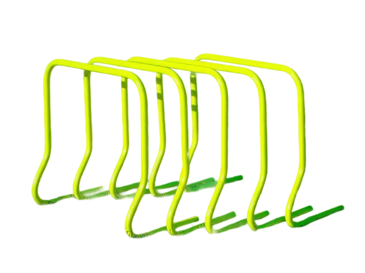 Set of 5 hurdles - 45cm