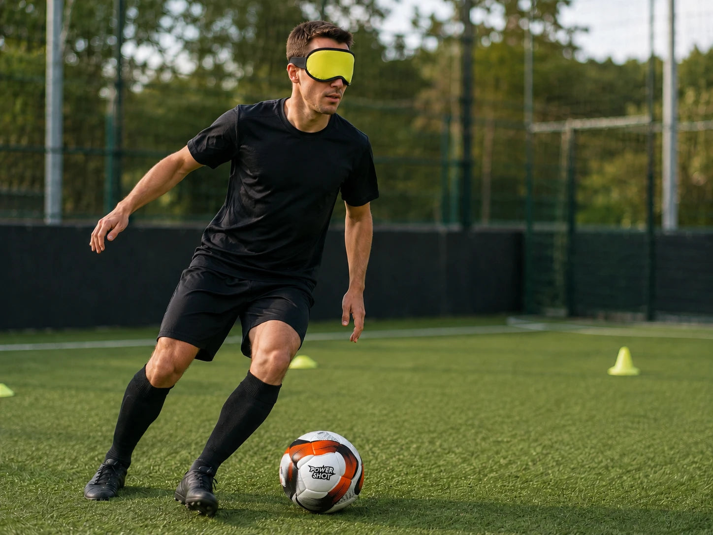 Set of 12 Blackout Blindfolds for Blind Football
