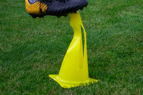 Set of 4 flexible delimitation cones - 30cm