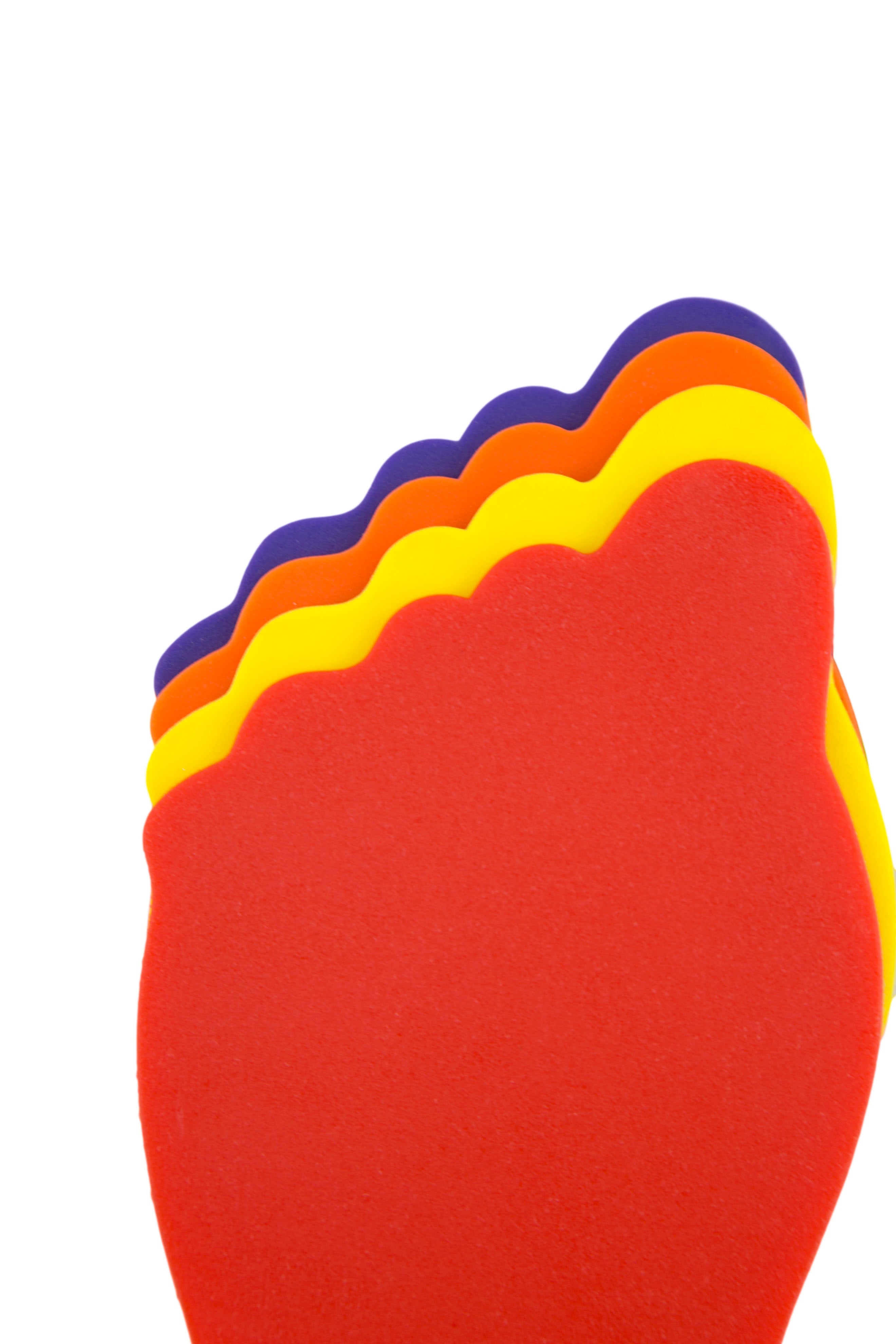 Set of 4 feet floor markers