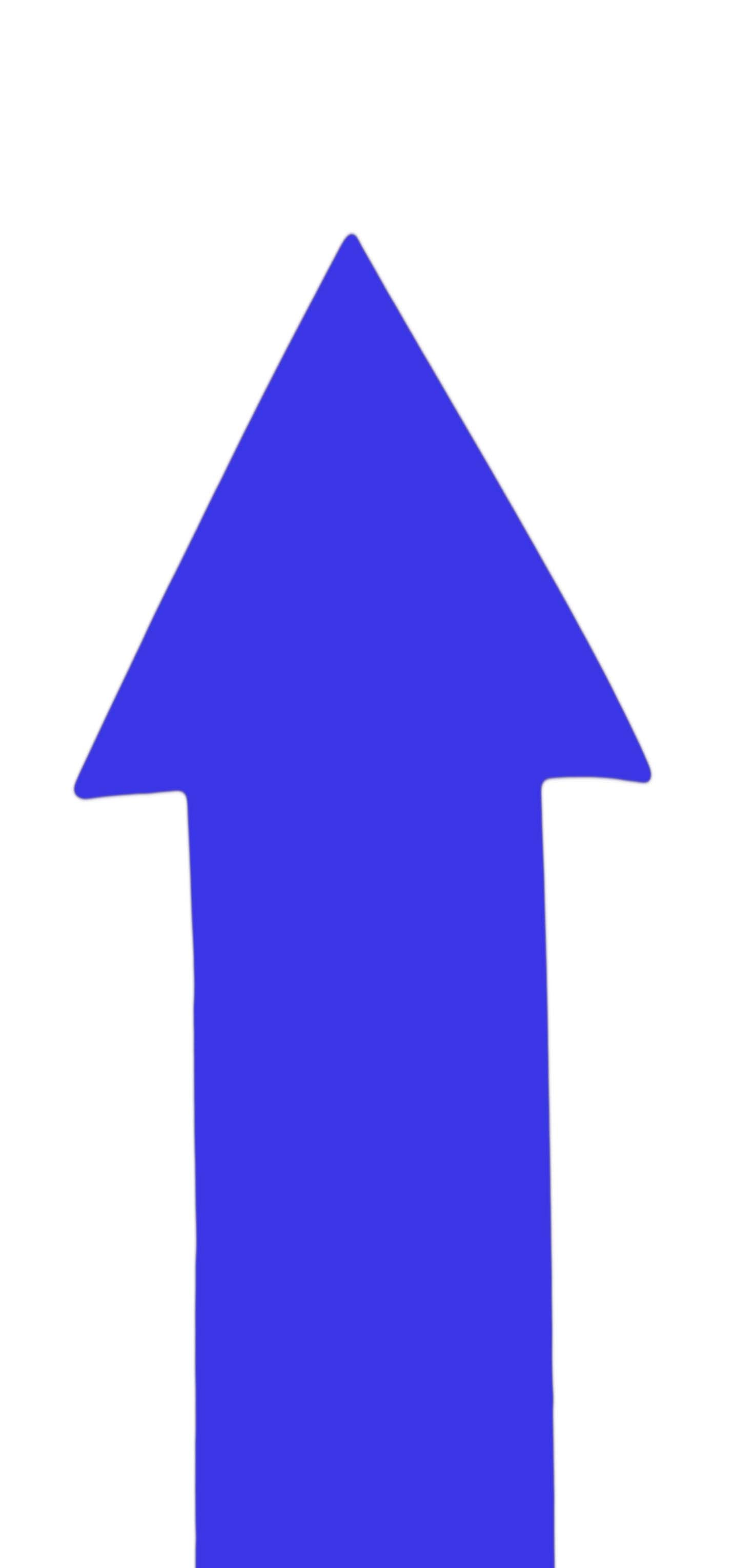 Set of 4 arrow floor markers