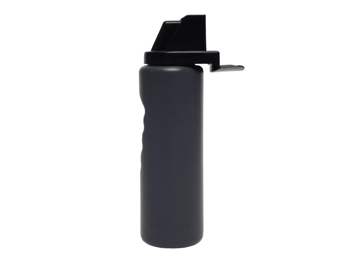 Eco-friendly bottle with rugby cap