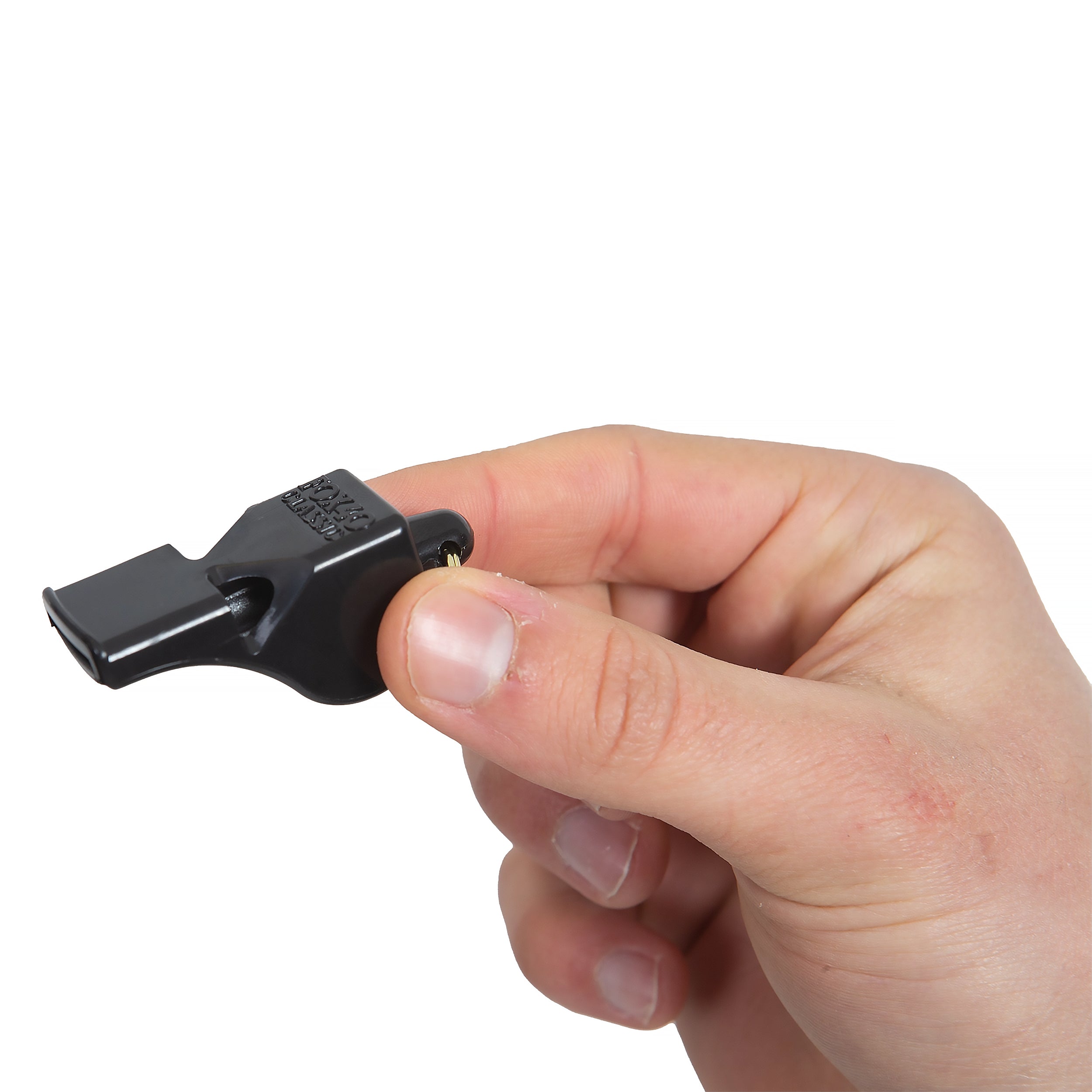 Referee whistle with lanyard