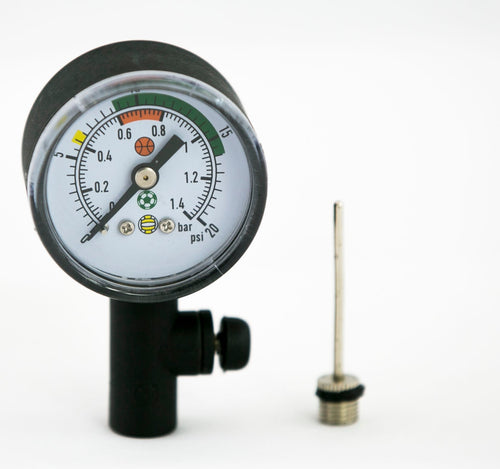 Manometer mit integriertem Zeiger