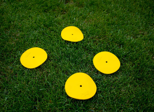 Set of 24 small marking discs diameter with stand and carry bag