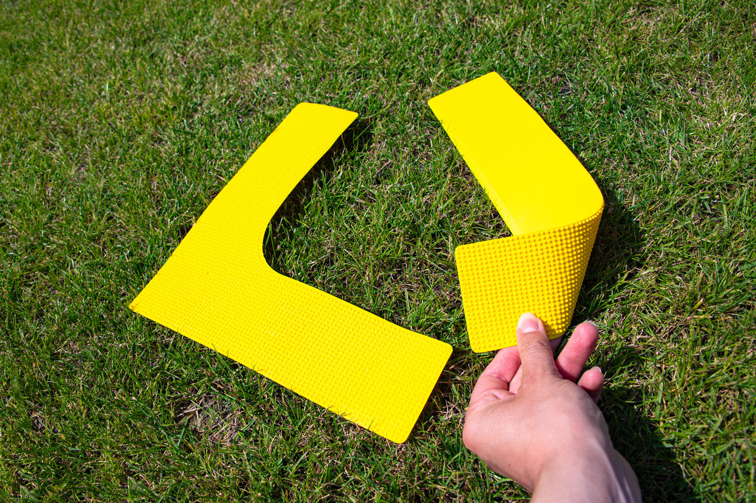 Indoor and outdoor ground marking kit 4 corners and 20 lines