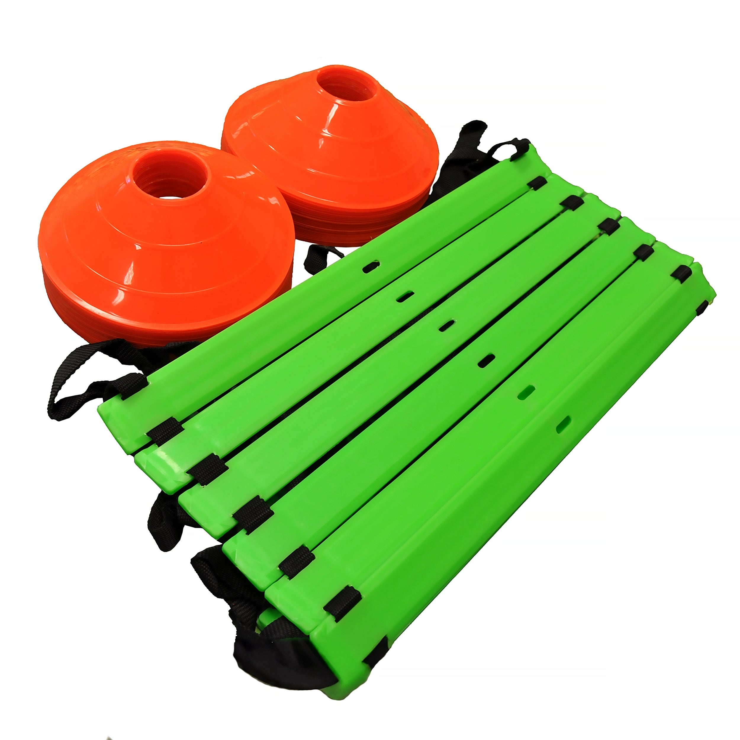 Agility Training Kit - 4m Ladder and 50 Cones
