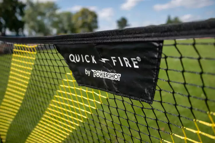 Football trainer two sided rebound net